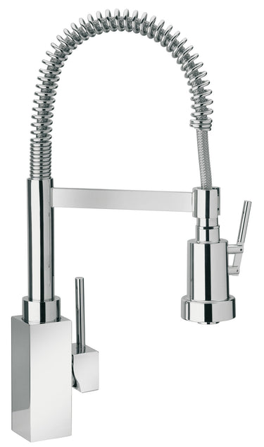 Latoscana Dax Single Handle Kitchen Faucet With Spring Spout In Chrome Kitchen Faucet Latoscana